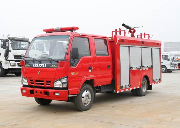 2噸3815軸距慶鈴水罐