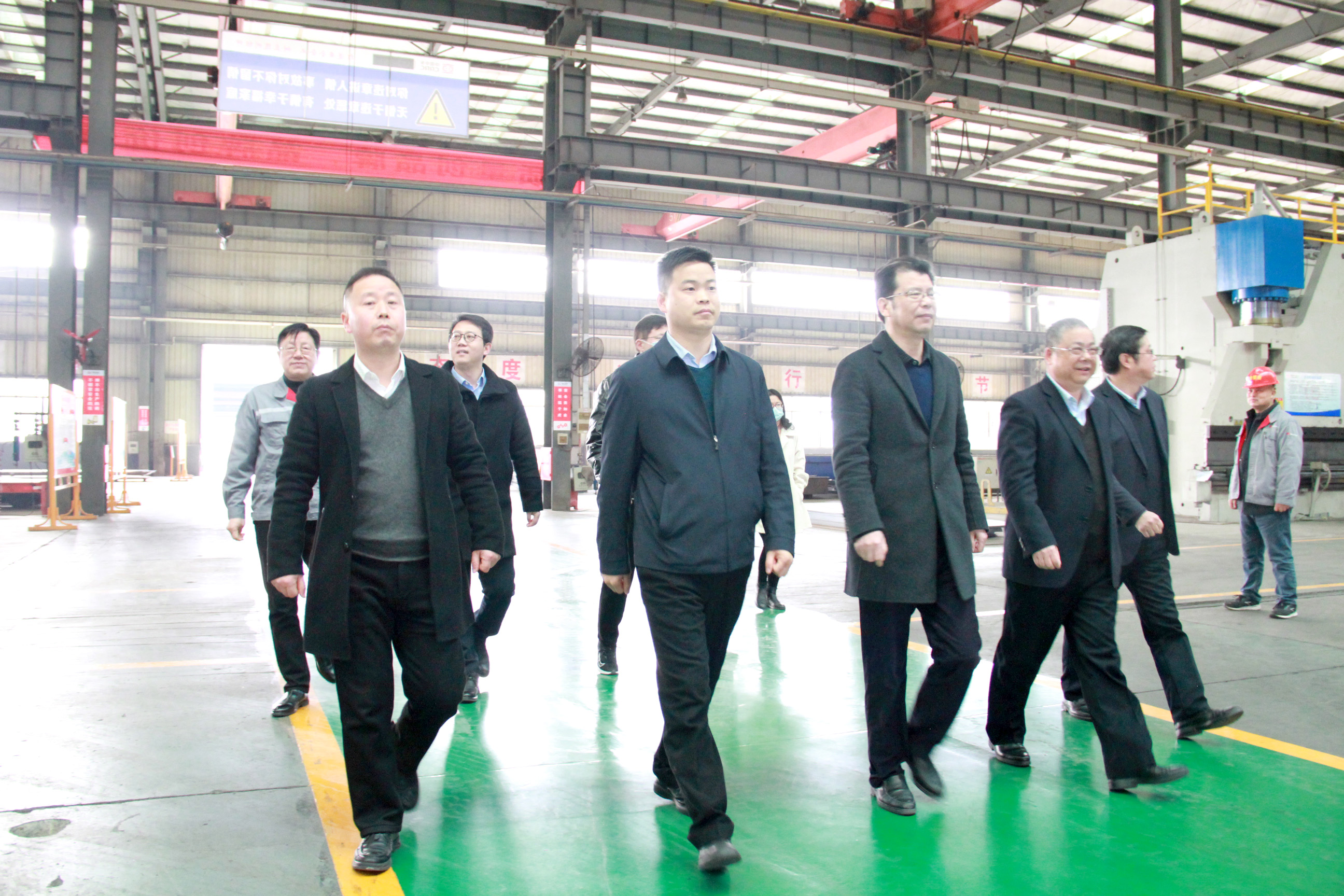 政府牽紅線，產(chǎn)學研融合--武漢科技大學夏緒輝專家團隊一行